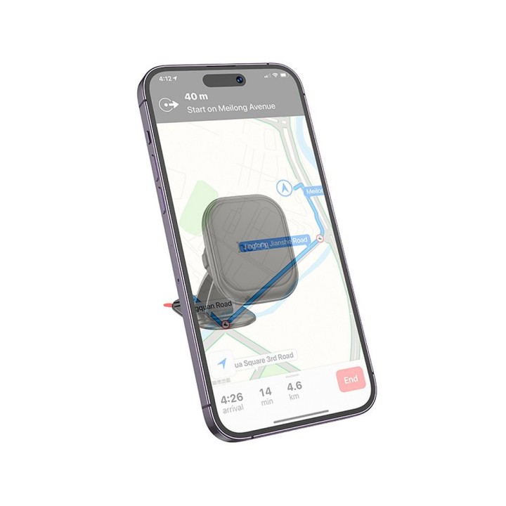 Magnetic car phone holder Hoco for dashboard H30 black