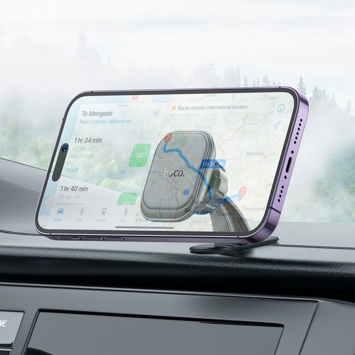 Magnetic car phone holder Hoco for dashboard H30 black