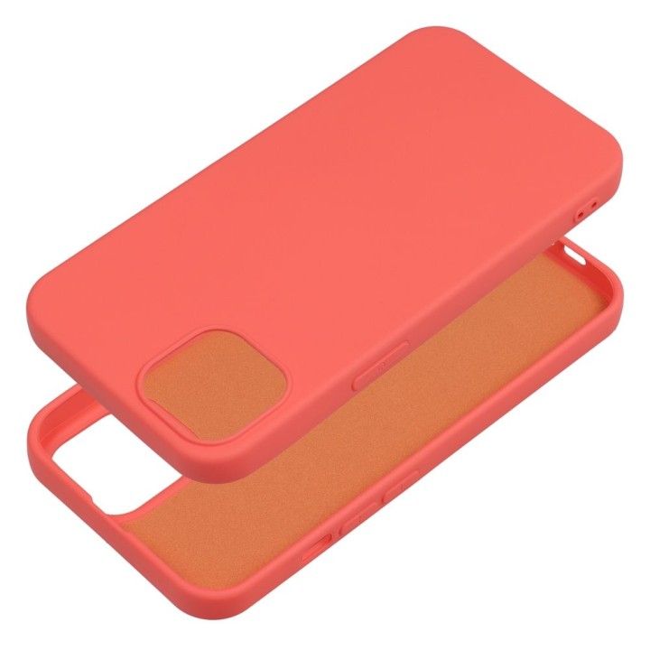 Чехол для iPhone 13 Silicone персиковый