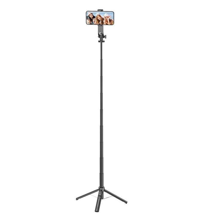 Selfie stick Hoco tripod with remote control wireless K21 black