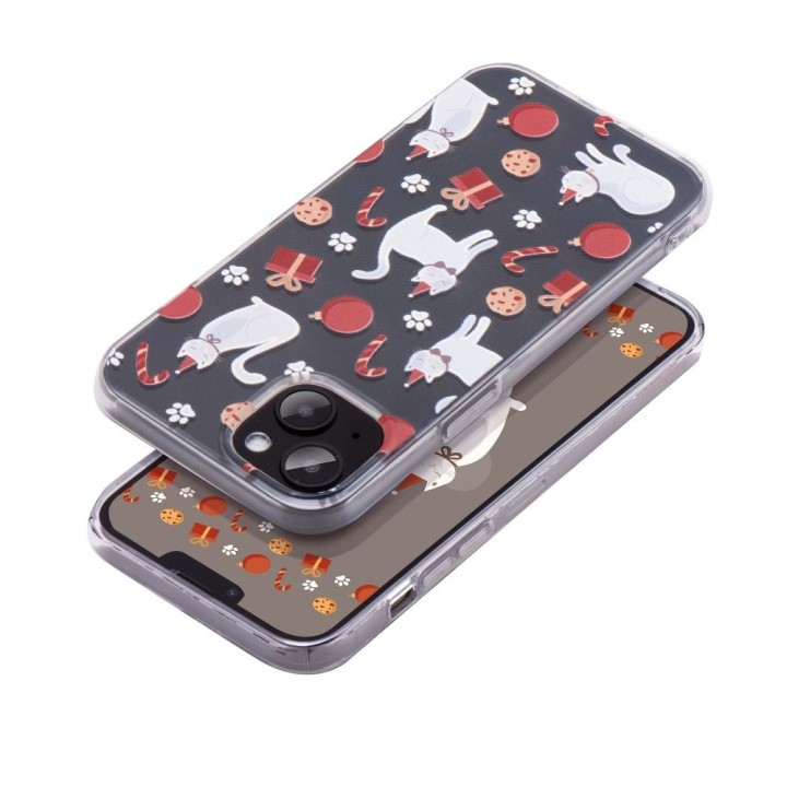 Чохол FORCELL WINTER 21 / 22 для SAMSUNG A32 LTE ( 4G ) Christmas cat