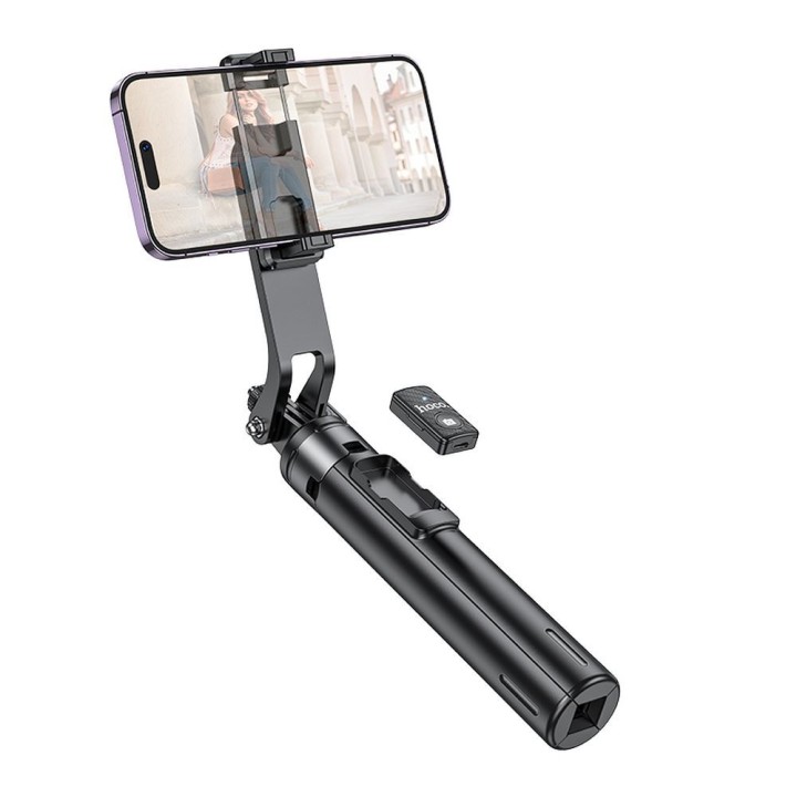 Selfie stick Hoco tripod with remote control wireless K21 black