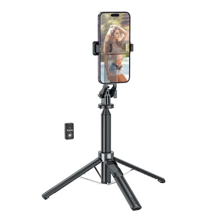 Selfie stick Hoco tripod with remote control wireless K21 black