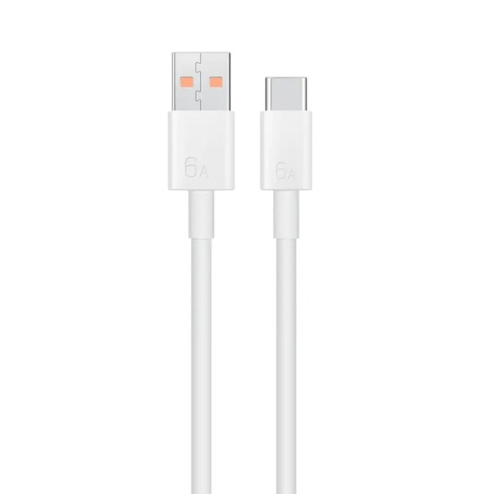 Original cable USB A to type C Huawei 6A 66W LX04072043 1 m LX04072043 bulk white