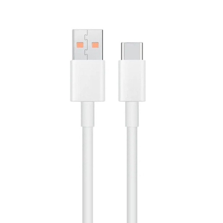 Oryginalny Kabel USB A do USB C XIAOMI 6A 1 m bulk biały