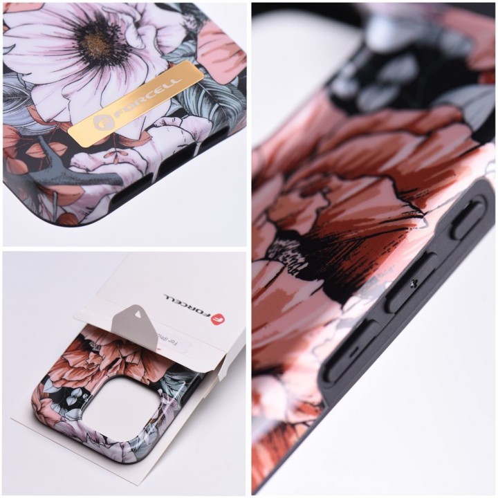 Case for iPhone 14 PLUS Forcell F-Protect Mirage compatible with MagSafe bloom bush