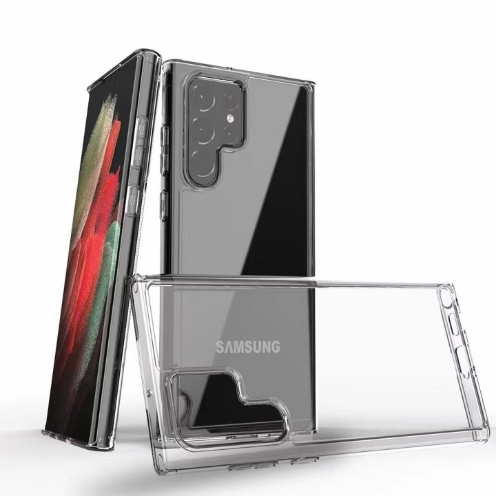 Чохол для Samsung S22 ULTRA Clear Case 2 mm Box прозорий