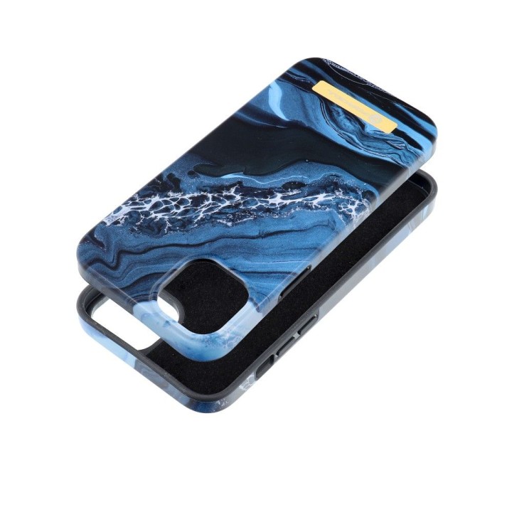 Чохол для iPhone 14 PLUS Forcell F-Protect Mirage сумісний із MagSafe ocean marble