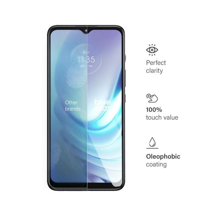 Tempered glass for Motorola G50 Blue Star