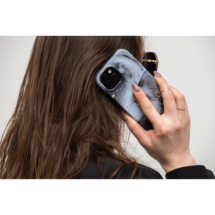 Case for iPhone 14 PLUS Forcell F-Protect Mirage compatible with MagSafe marble mist