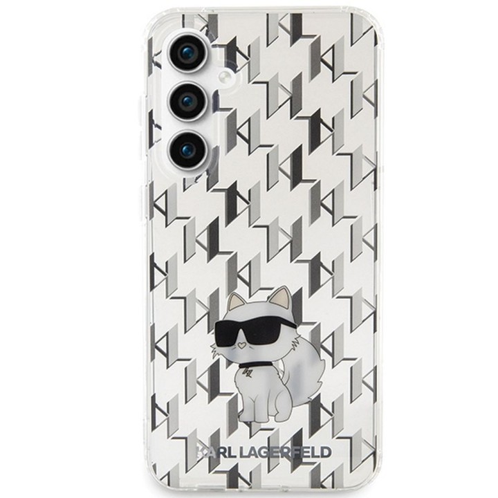 KARL LAGERFELD case for SAMSUNG S23FE KLHCS23FEHNCMKLT (Monogram) transparent