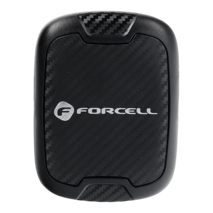 Держатель для телефона для автомобиля магнитный Forcell F-Grip Carbon H-CT325 на решетку черный