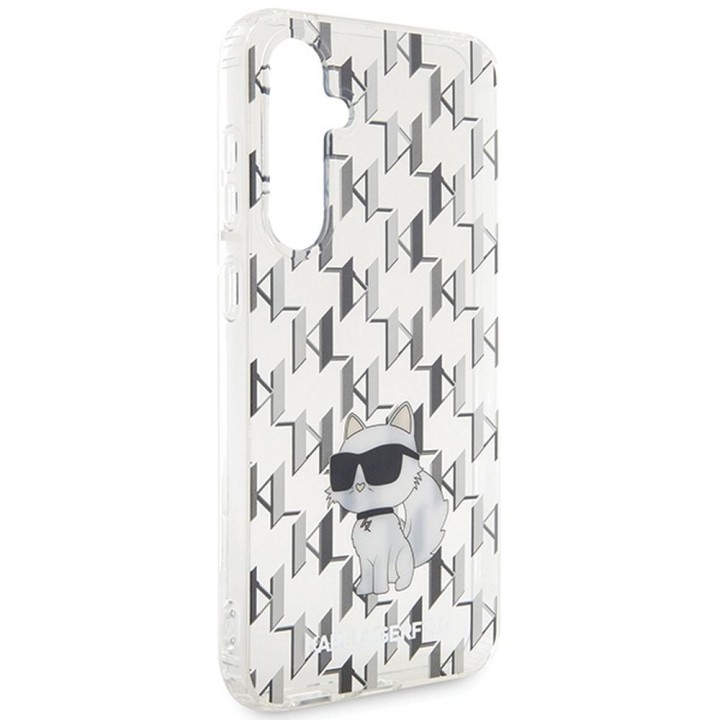 KARL LAGERFELD case for SAMSUNG S23FE KLHCS23FEHNCMKLT (Monogram) transparent