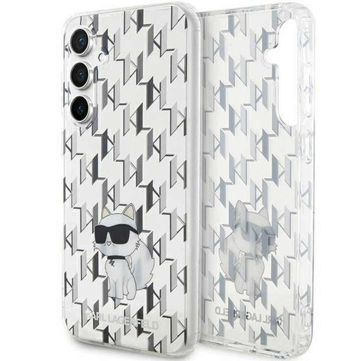 KARL LAGERFELD case for SAMSUNG S23FE KLHCS23FEHNCMKLT (Monogram) transparent