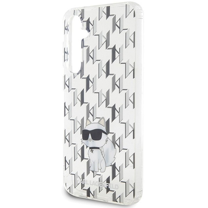 KARL LAGERFELD чохол для SAMSUNG S23FE KLHCS23FEHNCMKLT (Monogram) прозорий