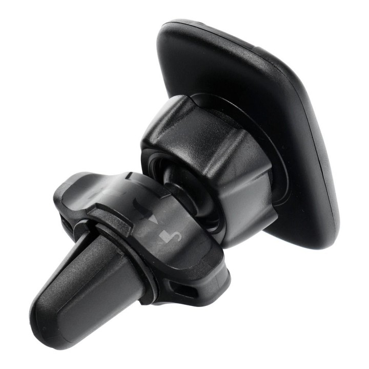 Phone holder for car magnetic Forcell F-Grip Carbon H-CT325 for the air vent black
