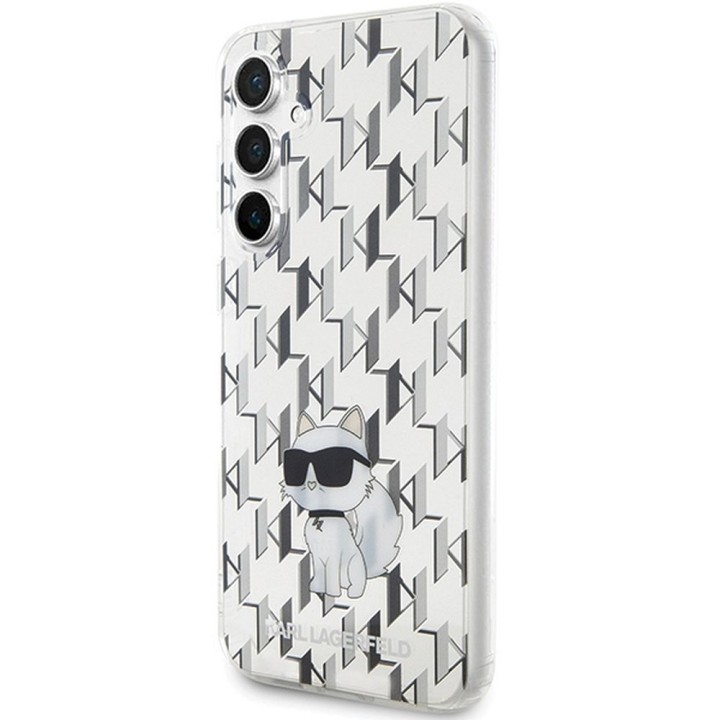 KARL LAGERFELD case for SAMSUNG S23FE KLHCS23FEHNCMKLT (Monogram) transparent
