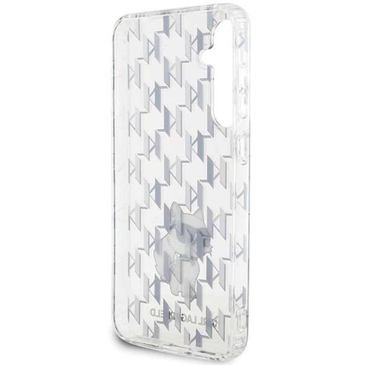 KARL LAGERFELD чохол для SAMSUNG S23FE KLHCS23FEHNCMKLT (Monogram) прозорий