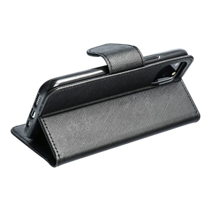 Etui z klapką na Samsung A32 LTE Fancy Book czarne