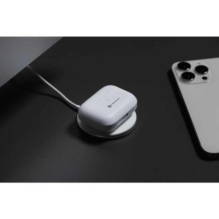 Słuchawki bezprzewodowe douszne Forcell F-Audio Master Pro TWS białe 0INT