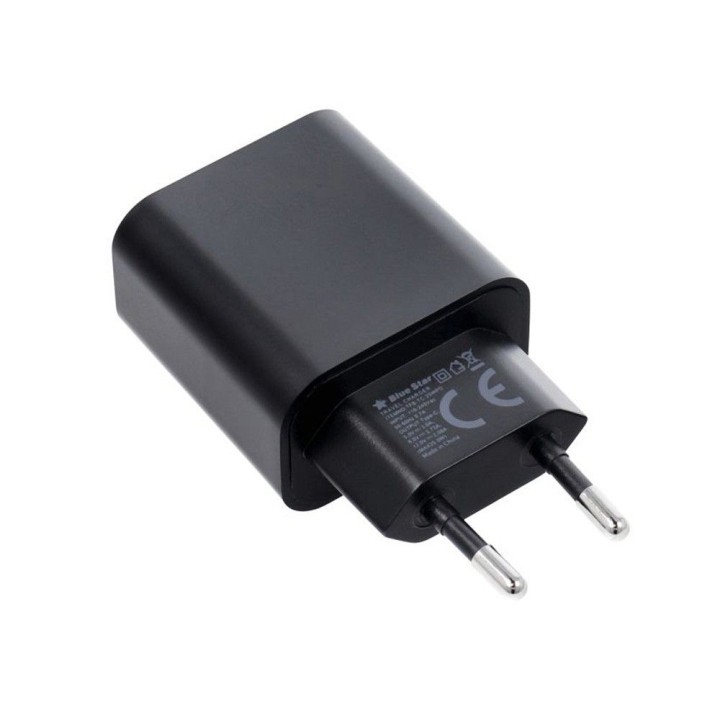 Wall charger for phone Blue Star USB C QC3.0 PD 3A 20W + cable USB C to Lightning TFB-TC-20WPD black
