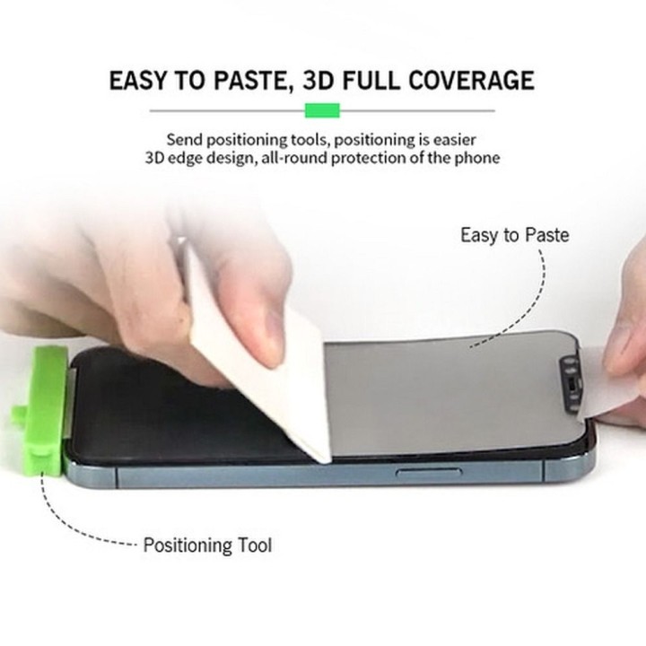 Гибридное стекло 5D для iPhone 13 MINI с антибактериальным покрытием Biomaster Bestsuit Flex-Buffer черное