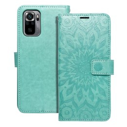 Чехол с клапаном для Xiaomi Mi 11 LITE 5G / Mi 11 LITE LTE ( 4G ) / Mi 11 LITE NE Mezzo Book mandala зеленый