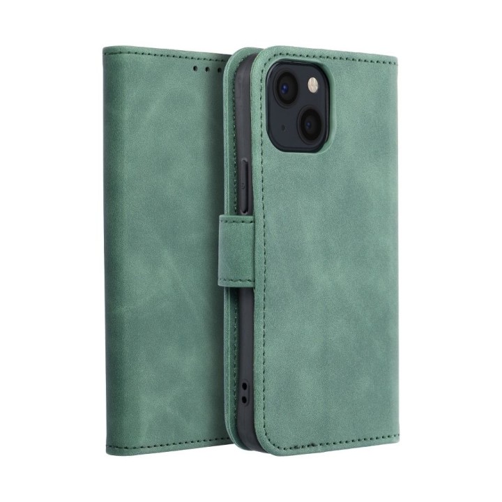 Flip case for iPhone 13 MINI Tender Book green