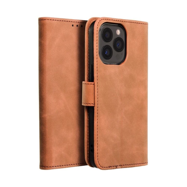 Flip case for iPhone 13 PRO Tender Book brown