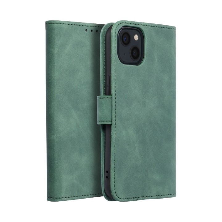 Flip case for iPhone 13 Tender Book green