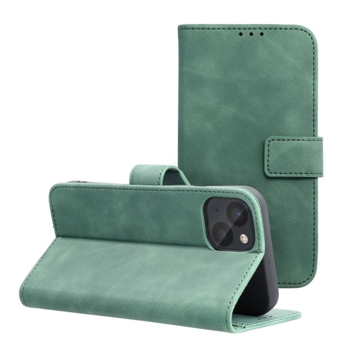 Flip case for iPhone 13 Tender Book green