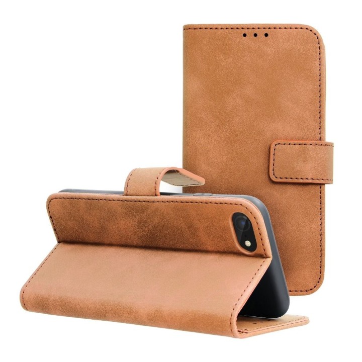 Flip case for iPhone 7 / 8 / SE 2020 / SE 2022 Tender Book brown