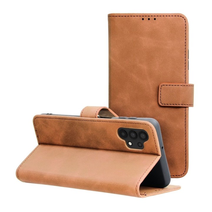 Flip case for Samsung A32 5G Tender Book brown