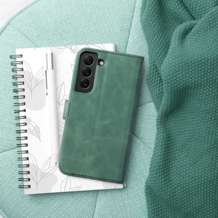 Чехол с клапаном для Samsung A32 5G Tender Book зеленый