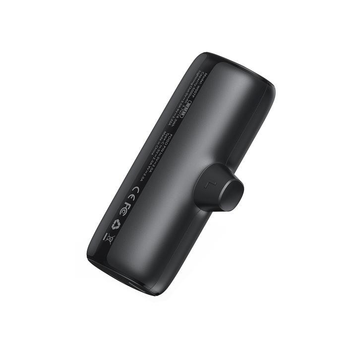 Power bank Veger Pogo (W007CK) set 4 x 5000 mAh black