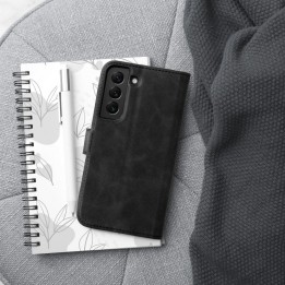 Etui z klapką na Samsung S22 Tender Book czarne