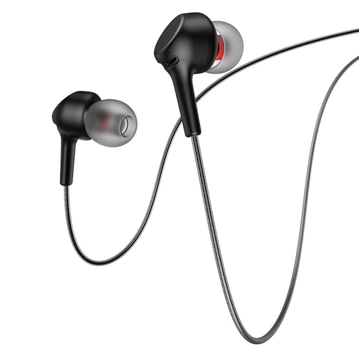 Wired in-ear headphones Jack 3,5 mm Hoco M78 black