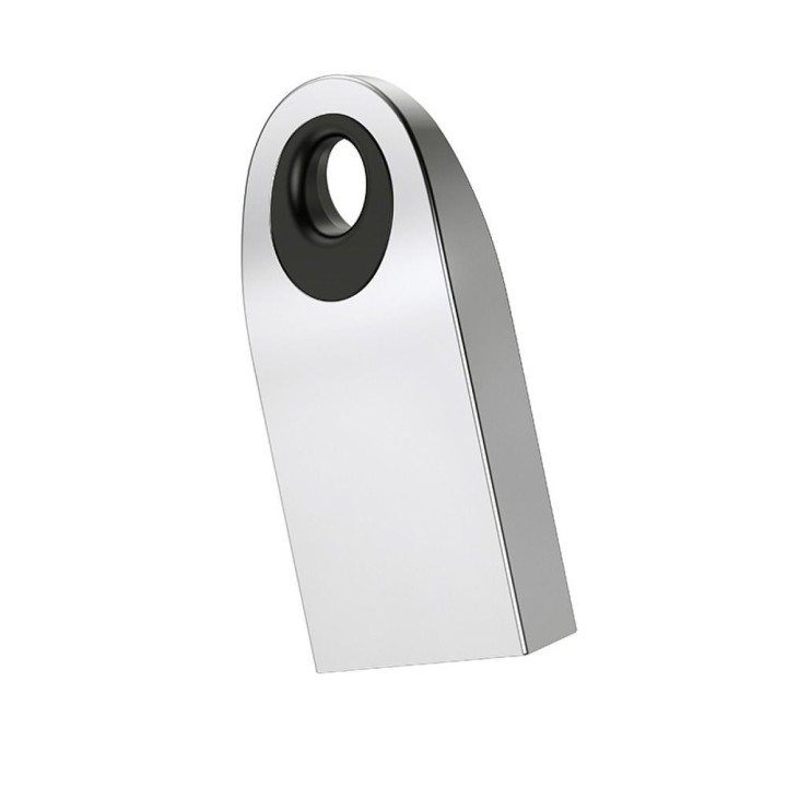 Флешка 8GB USB 2.0 (USB A) Hoco mini UD9 срібляста