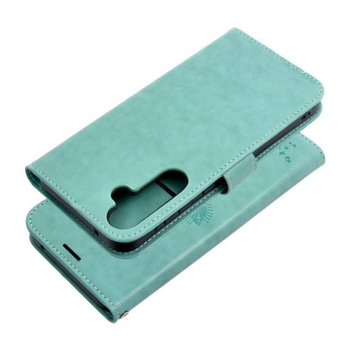 Flip case for Samsung A35 5G Mezzo Book tree green