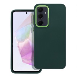 Etui na Samsung A35 5G Frame zielone