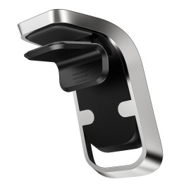 Magnetic car phone holder Hoco for air vent CA74 black-silver