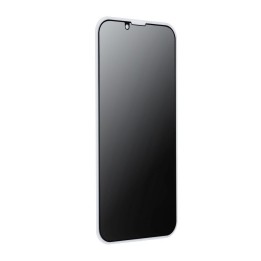 Tempered glass 5D Full Glue for iPhone 12 PRO MAX Tempered Glass (Privacy) black
