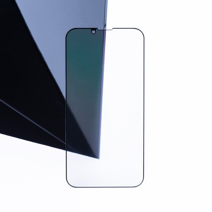 Закаленное стекло 5D Full Glue для iPhone 12 PRO MAX Tempered Glass (Privacy) черное