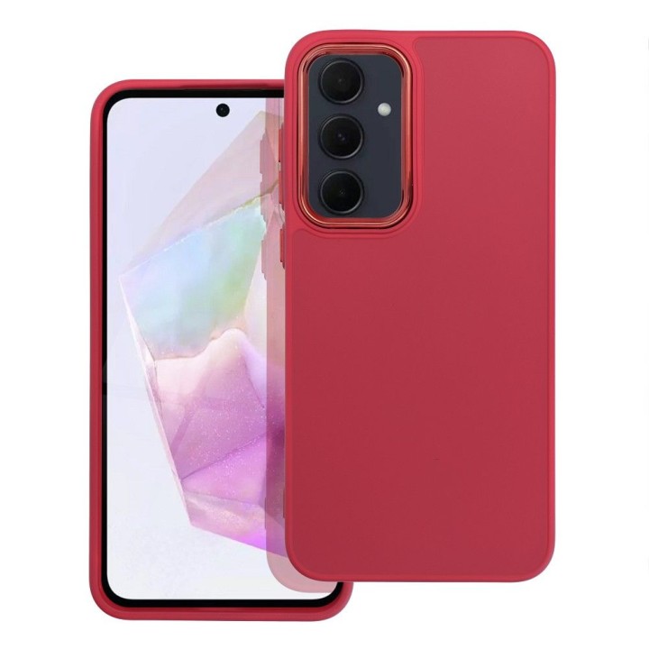 Etui na Samsung A35 5G Frame magenta