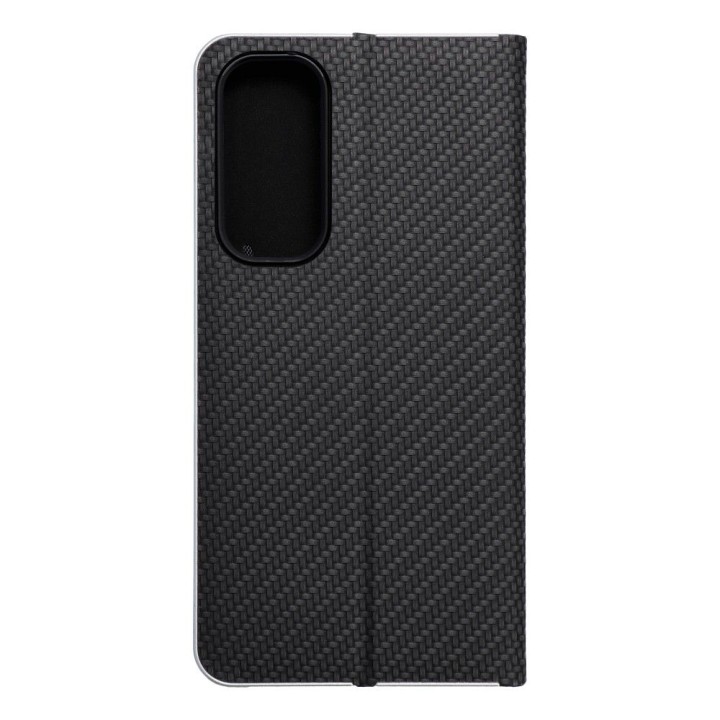 Flip case for Samsung A55 5G Luna Book Carbon black
