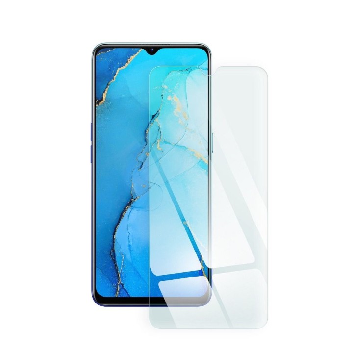 Tempered glass for Oppo Reno 3 Blue Star