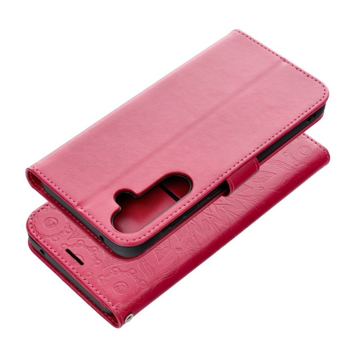 Flip case for Samsung A35 5G Mezzo Book mandala magenta