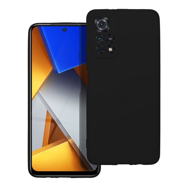 Чехол для Xiaomi Poco M4 PRO5G / Redmi Note 11T 5G / Redmi Note 11S 5G Silicone черный
