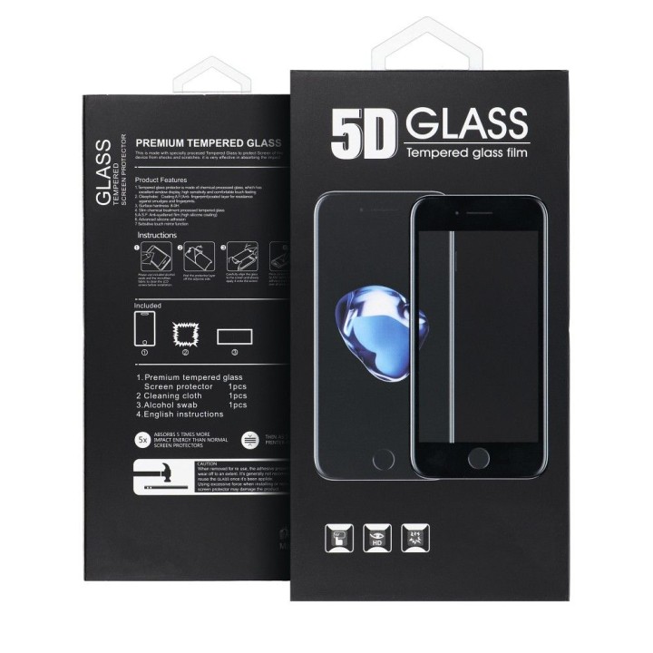 Загартоване скло 5D Full Glue для Samsung A22 5G Tempered Glass чорне