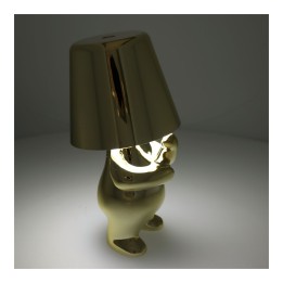 Night lamp GOLD MAN Art Deco standing (pattern 3) MLTL